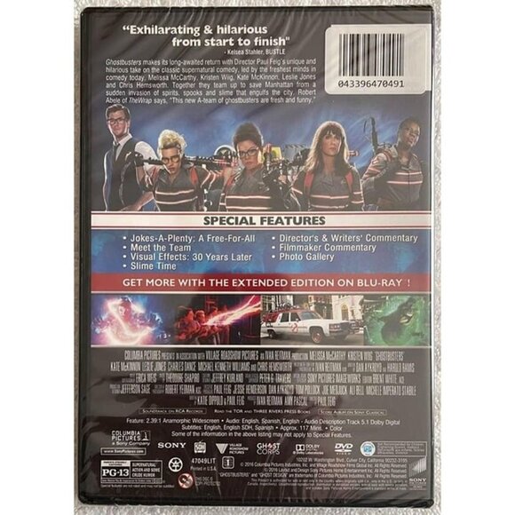 Ghostbusters Answer the Call (DVD) New - Picture 2 of 2